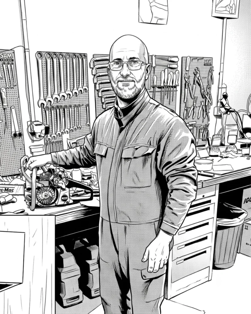 Denis, mécanicien motoculture