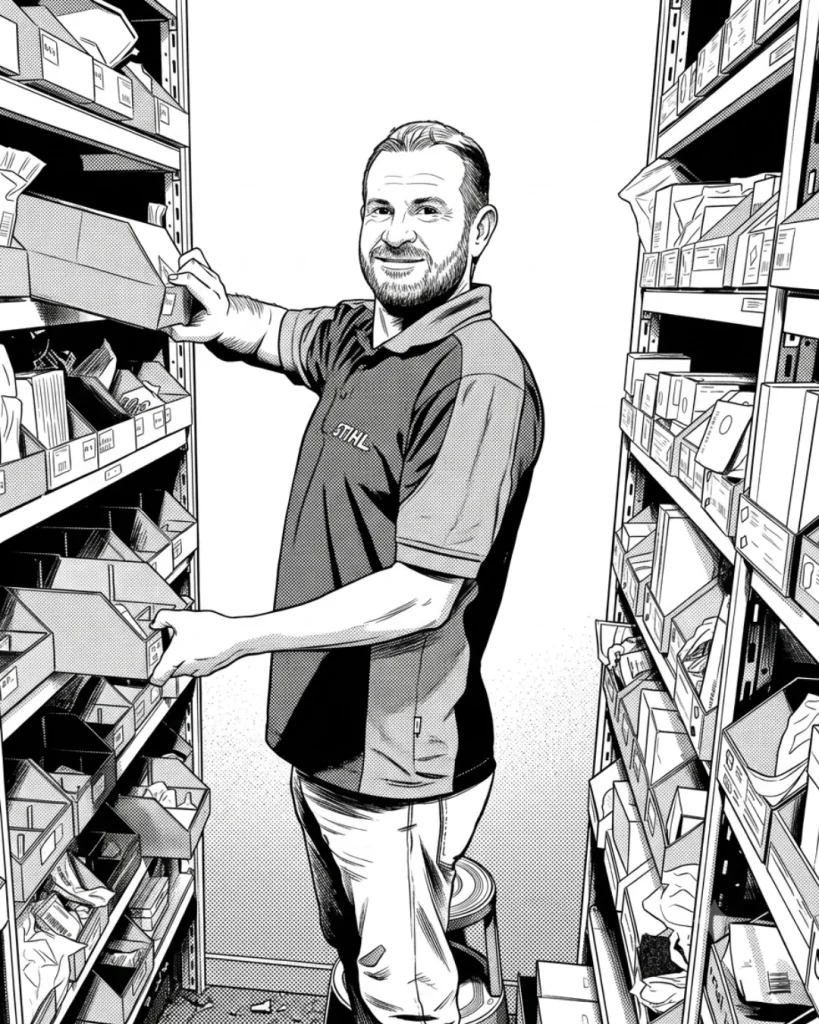 Florent, vendeur conseil
