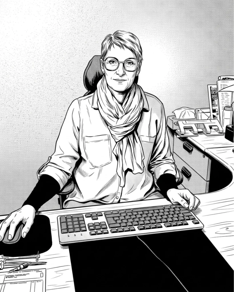 Nathalie, responsable administrative